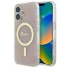 Guess GUHMP16SH4STP iPhone 16 6.1 różowy/pink hardcase IML 4G MagSafe